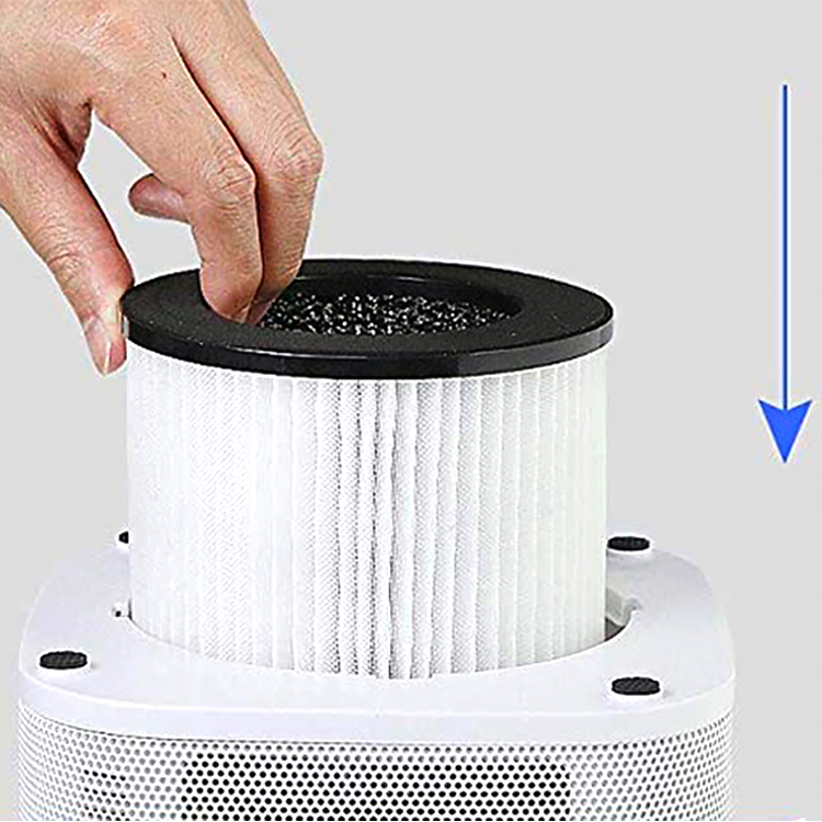 Mini purificatore d'aria compatto per allergie